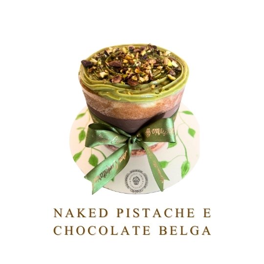 Naked Pistache e chocolate belga